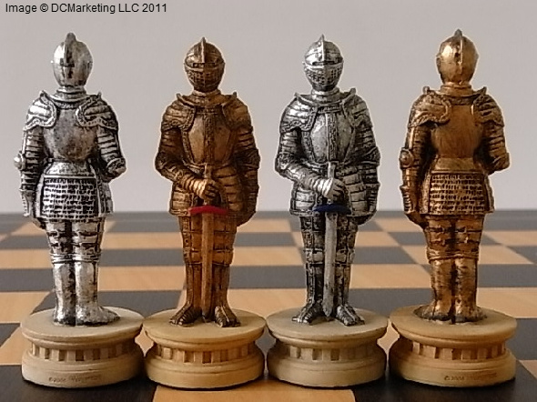 Medieval Warrior Theme Chess Set